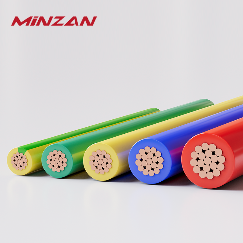 LSZH WDZ-BYJ BV BVR Single Core Stranded Flexible Wire Pvc Insulated Copper Electrical Wire for Housing Building Wiring