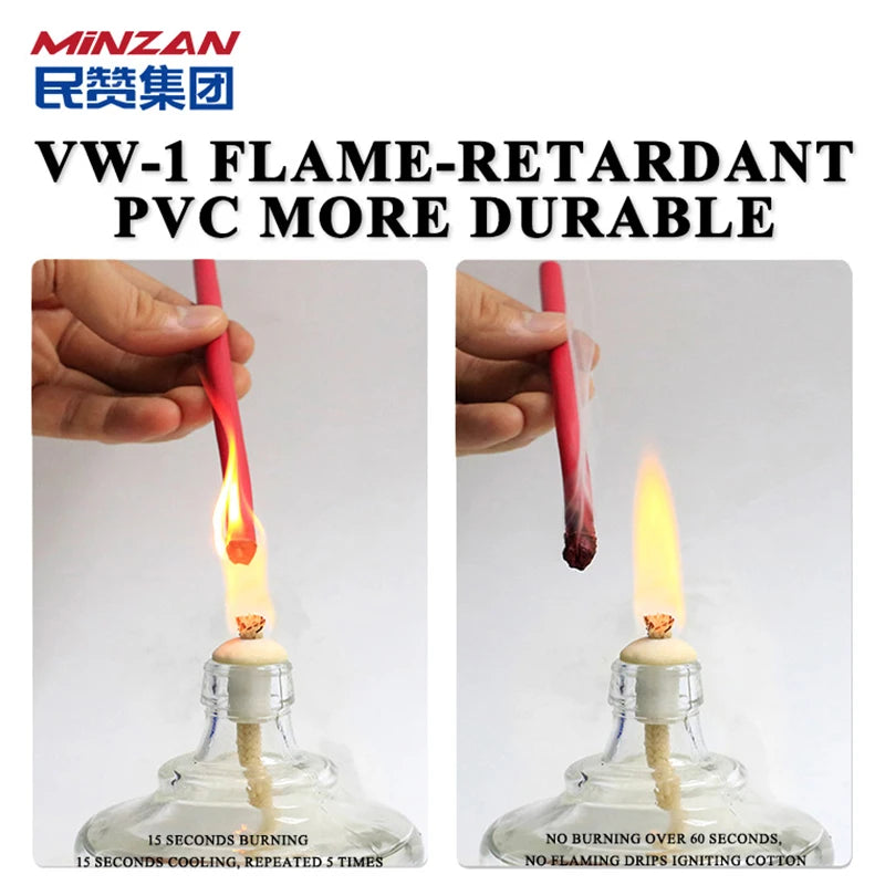 Ground Wire AWM 1015 VW-1 105C 600V PVC 0.3mm 0.4mm 0.5mm 0.75mm 1.0mm Tinned Copper Single Core Flexible PVC Lead Wire
