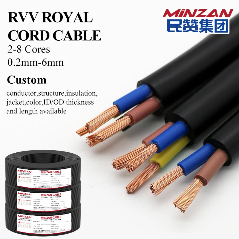 Ground Wire AWM 1015 VW-1 105C 600V PVC 0.3mm 0.4mm 0.5mm 0.75mm 1.0mm Tinned Copper Single Core Flexible PVC Lead Wire