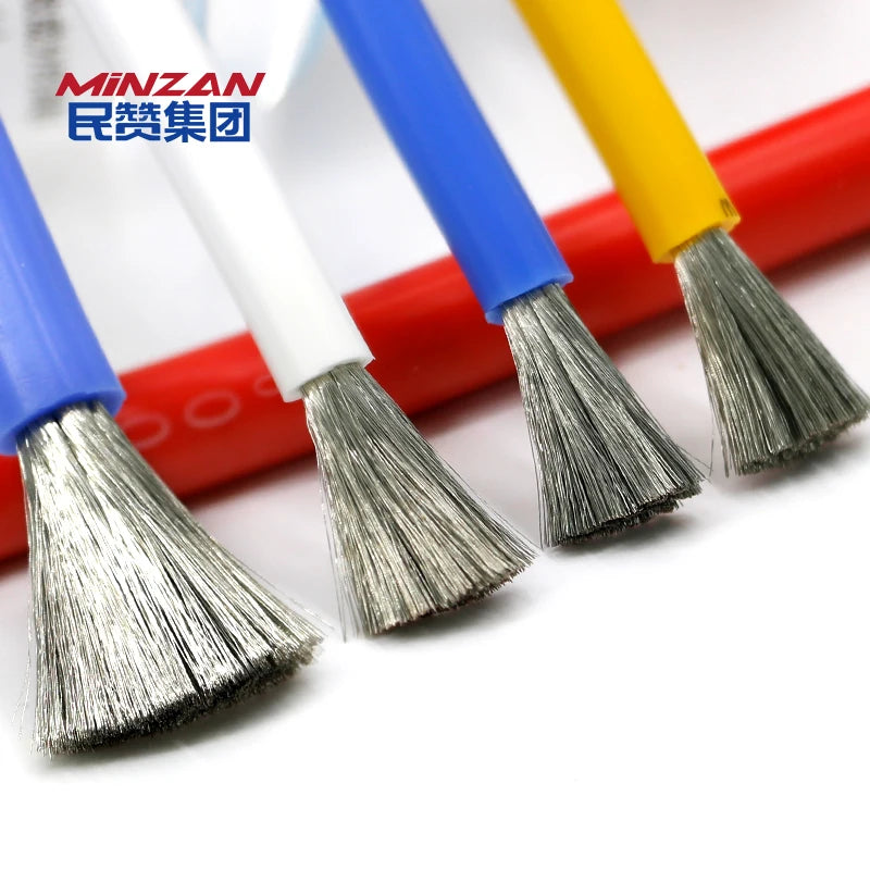 VW-1 Fire-resistant 30 28 26 24 22 20 18 16 14 12 10 AWG Ultra Soft Silicone Wire High Temperature Soft Silicone Wire