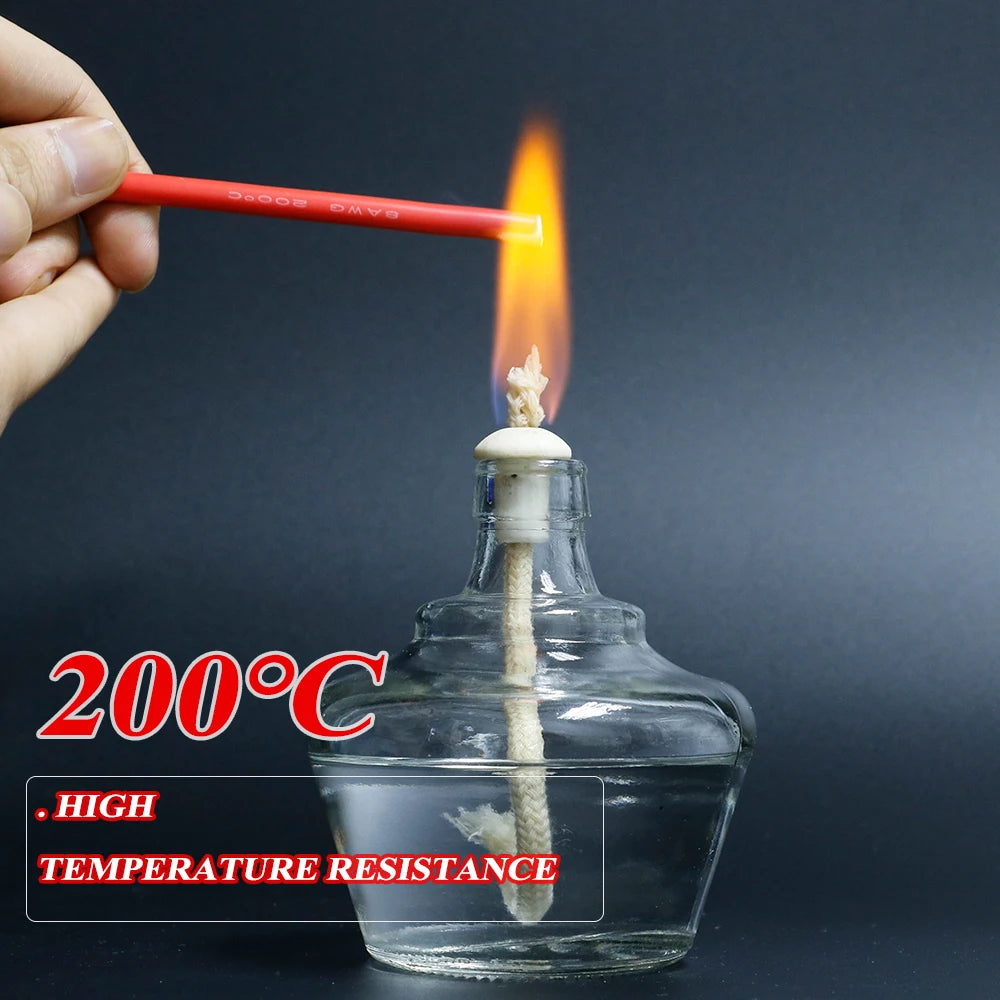 High Temperature Tinned Copper UL3135 UL3512 600v 200C 22 18 16 14 12 Awg Gauge Soft Flexible Silicone Wire Cable