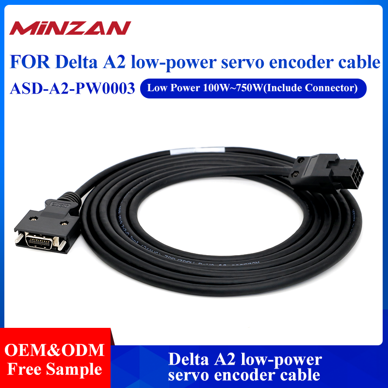 In-stock Industrial Control Equipment Ser-/vo Encoder Sensor Cable for Signal Control