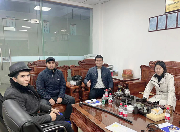 Kazakh Customers Visit