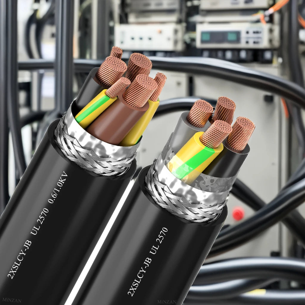 2570 0.6/1 KV 2XSLCY-JB Double Screened Cables for Frequency Converters