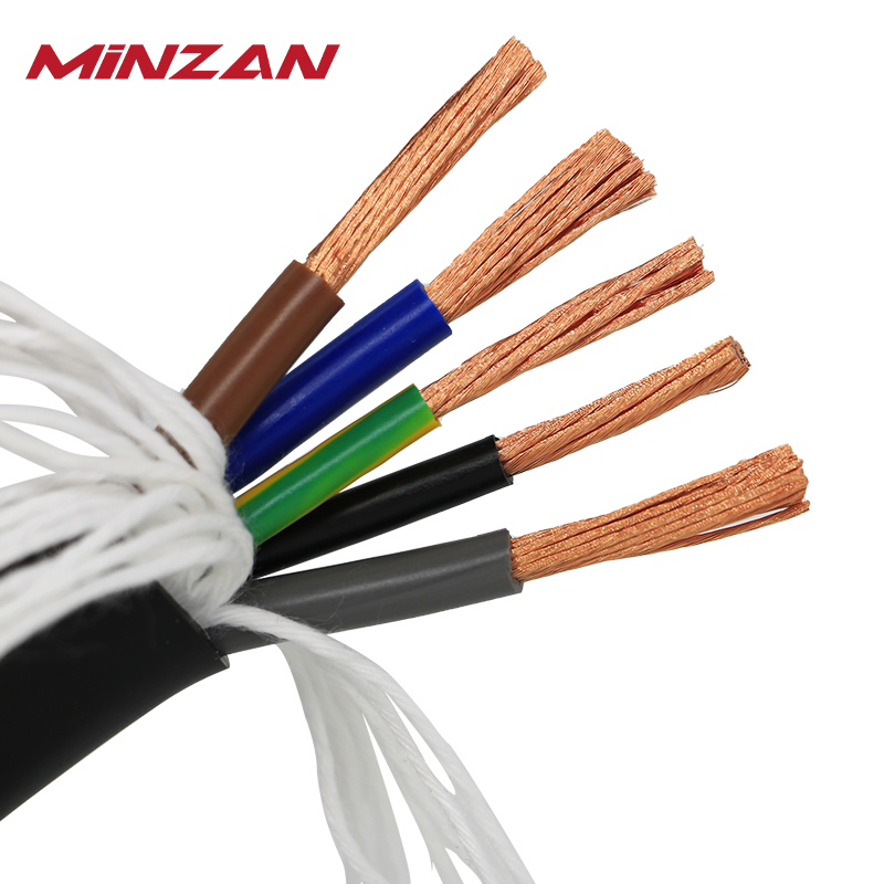TRVV Stranded 2 3 4 Core 2*0.3mm 2*0.5mm Copper Core Wire PVC Insulate TRVV High Flexible Cable