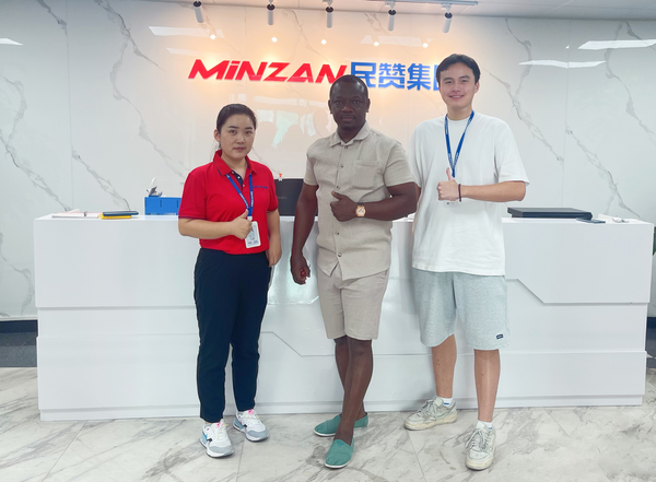 Ghanaian Customers Visit