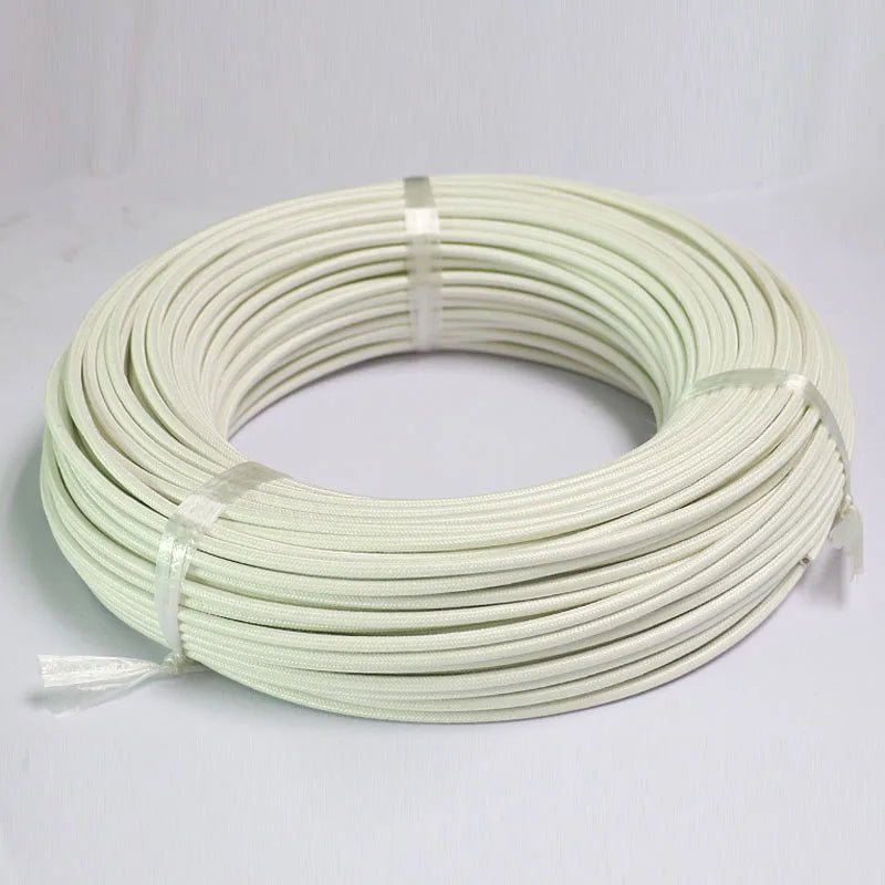 3122 300V 26 24 22 20 18 16 14 12 10 AWG Ultra Soft Silicone Wire High Temperature Tinned Copper Fiberglass Braid Silicone Wire