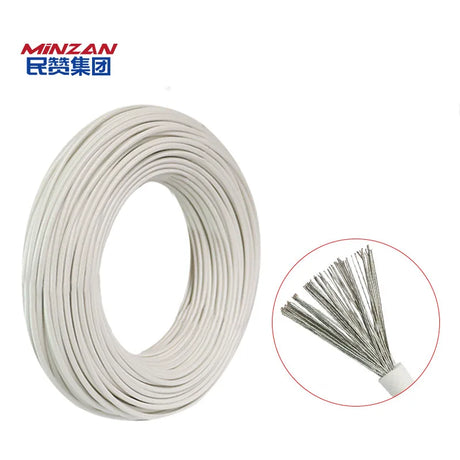 3122 AWG18 AWG22 Electric Wires 300V Tinned Copper Silicone Rubber Fiberglass Braiding Silicone Cable Wire for Motor Generator