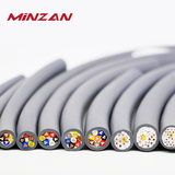 TRVV Stranded 2 3 4 Core 2*0.3mm 2*0.5mm Copper Core Wire PVC Insulate TRVV High Flexible Cable