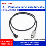 MiNZAN 750W 1KW 2KW High Low Power Absolute Incremental Ser/vo Motor Encoder Power Cable Harness With Brake