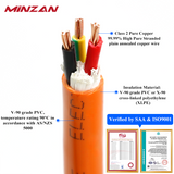 AS/NZS 0.6/1kV SAA SAA Orange Circular Cables 2 3 4 Core and Earth 4mm2 6mm2 10mm2 16mm2 50mm2 70mm2 95mm2 120mm2 Xlpe Cable