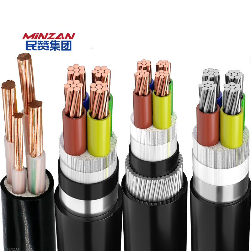 0.6/1KV CU/XLPE/PVC BS5467 U-1000 R2V X-90 NYY N2XY N2XRY YJV YJLV YJV22 3/4/5 Core 2.5mm 4mm 10mm Aluminum Copper Power Cable