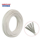 Glass Fibre High Temperature Cable Silicone Coated Wire Flexible 1-24 Awg Glass Fibre Silicon Fiberglass Wire