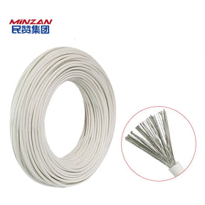 Glass Fibre High Temperature Cable Silicone Coated Wire Flexible 1-24 Awg Glass Fibre Silicon Fiberglass Wire