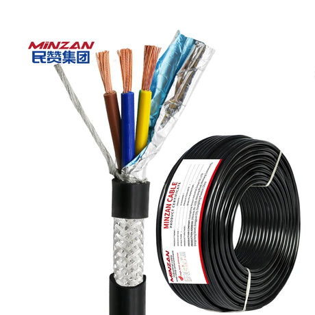 2C/3C/4C/5C/6C VW-1 300/300V 20awg Electric Shield Signal Flexible Cable Shielded Strand Wires 6mm Awg Stranded Copper Cable