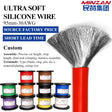 AWM3135 16 18 20 22 24 26 AWG Silicone Cable Wire High Temperature Resistant Electric Wire for Home Appliance