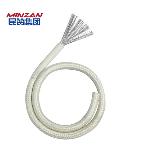 Glass Fibre High Temperature Cable Silicone Coated Wire Flexible 1-24 Awg Glass Fibre Silicon Fiberglass Wire