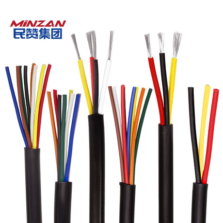 Awm 1007 1015 1015 Hook up Wire 105C Rated PVC Insulation Various Colors 18AWG to 10AWG