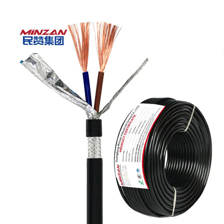 H05vv-f RVVP 3core 0.5mm 0.75mm 1mm2 1.5mm 2.5mm 4mm 6mm 2x0.5mm2 2x0.75 Pvc Shield Cable Wire