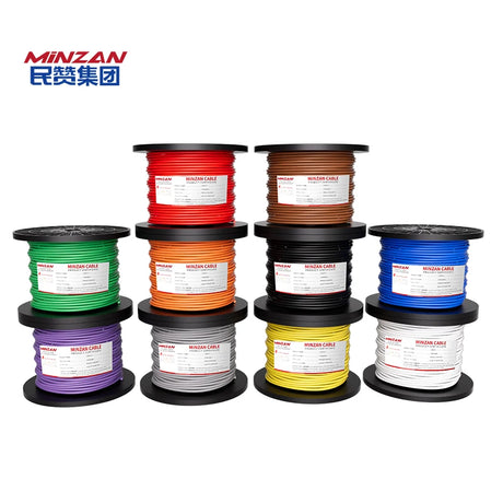 American Standard 1007 Electronic Wire Customizable 26AWG Tinned Copper Single-Core Wire with PVC Insulation