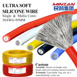 Awm1015 Wires 14awg Wires Cables Flexible 14awg 16awg 18awg 20awg 758 Standard VW-1 Awm 1007 Electronic Wire