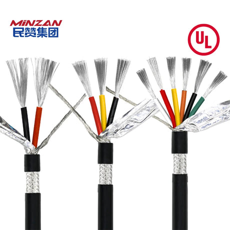 AWM 2547 Shielded Wire 2 3 4 5 6 7 8 Cores PVC Insulated Channel Amplifier Audio Tinned Copper Control Signal Cable