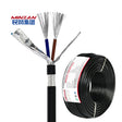 AWM 2547 Shield Wire Multi Core Robot Cable 4c 18awg 20awg 22awg 24awg 26awg 28awg