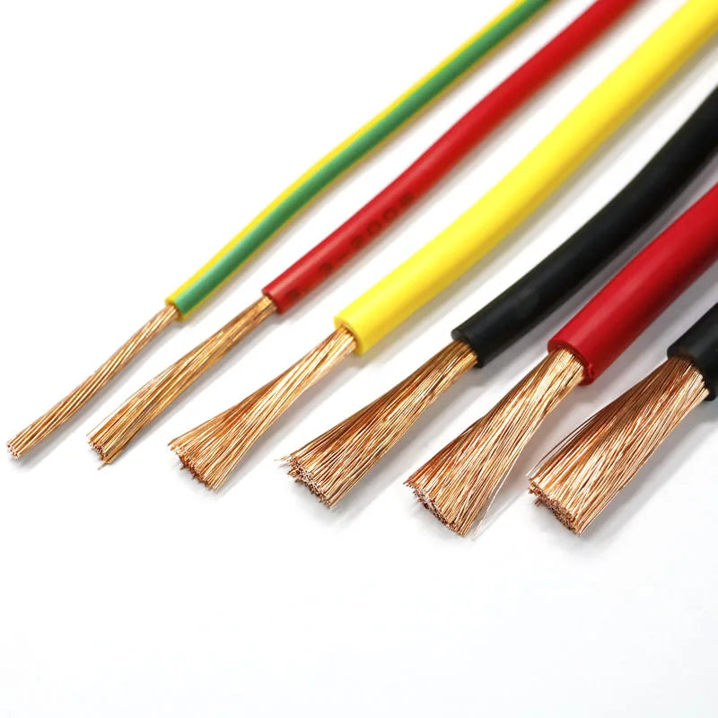Multicore 2/3/4/5/6/7/8 Core Shielded Alarm Electric Cable signal Cables Tinned Pure Copper Strand Shield Wire Cable Rvvp