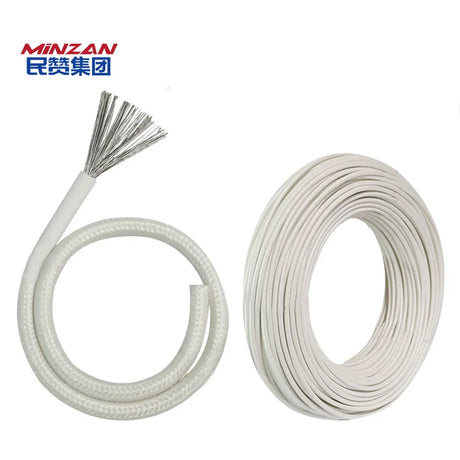 3122 300V 26 24 22 20 18 16 14 12 10 AWG Ultra Soft Silicone Wire High Temperature Tinned Copper Fiberglass Braid Silicone Wire
