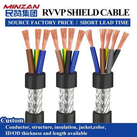 AWM 1007 16Awg 18Awg 20Awg 22Awg 24Awg Stranded Flexible Hook up Wire  80℃ 300V PVC Annealed Stranded  Electronic Wire Cable