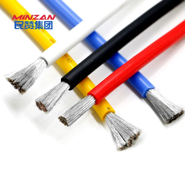 High Temperature Resistant Silicone Wire Custom 22 18 16 14 12 10 Awg 8 Awg 6Awg Silicone Cable