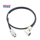 MiNZAN JZSP-UVA122-01-E 3M 5M 10M Standard Low Driving Cable Harness 1KW High Flexible Unshielded Power Cable Harness