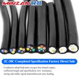 UL2464 28 26 24 22 20 18awg Multi-Core Shield Cable 2/3/4/5/6/7/8 Core Sensor Wires for Power Cables PVC Insulation Stranded