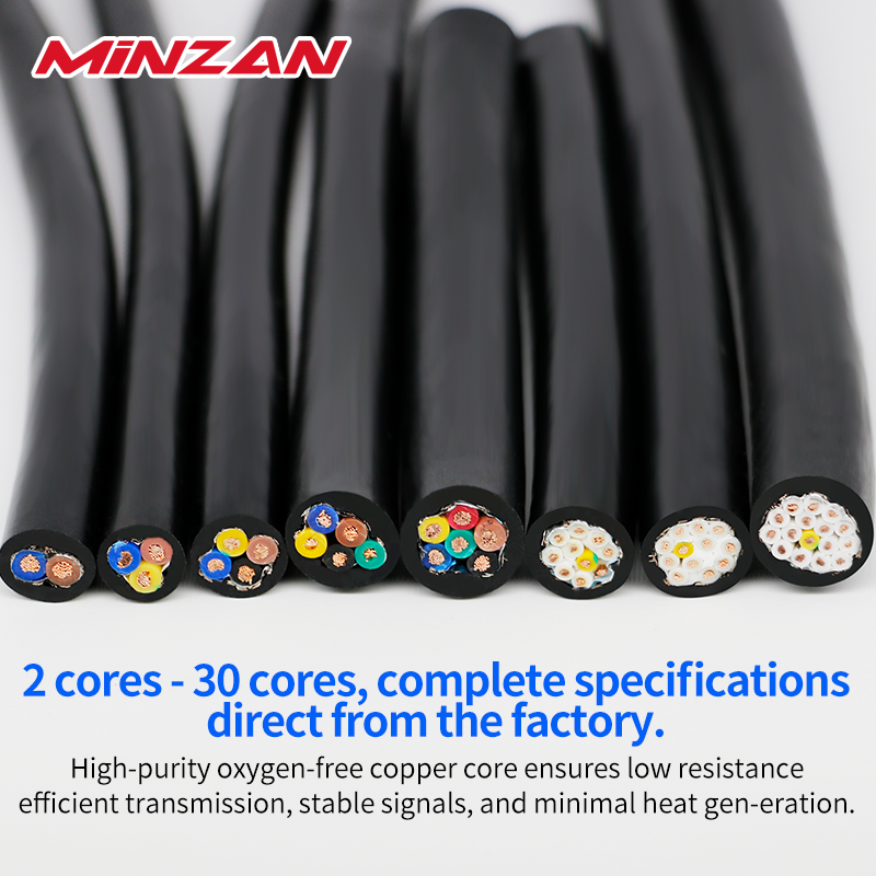RVVP RVVSP RS485 Shielded Cable PVC Insulated and Shielded Flexible RVVP Electric Wire