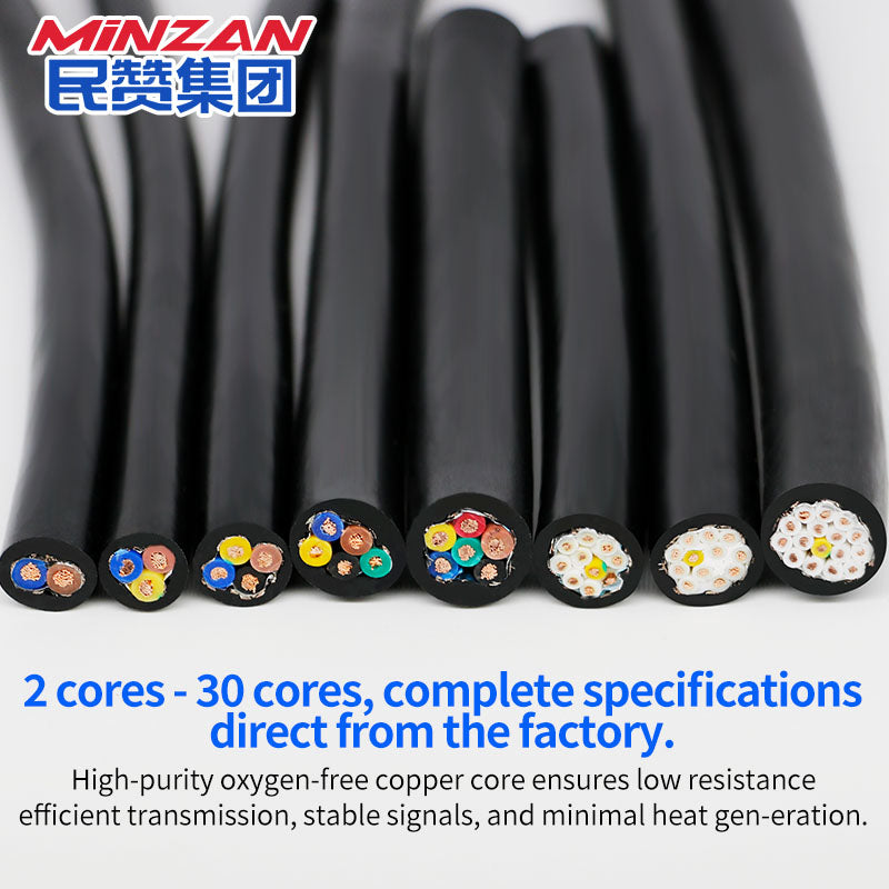 2 3 Core 0.2 0.3 0.5mm 0.75 1 1.5 2.5 4 Mm2 Shielded Twisted Pair RS485 300V RVVP Copper PVC Flexible Shielded Wire Signal Cable