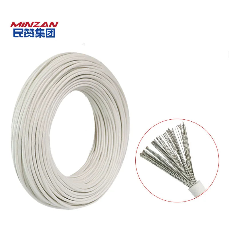 Soft Silicone Cable Wire 300V Tinned Copper Fiber Glass Copper Core Silicone Rubber Insulation Wire