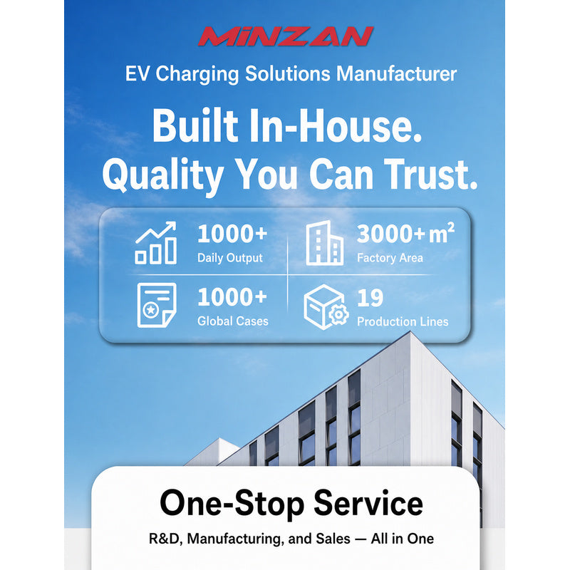J1772 EV Charger 16A/32A 7.68kW – US Standard Home Charging Station for Electric Vehicles