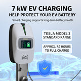Type 2 Home EV Charger 7kW – EU Standard Fast Charging Station with Universal Charging Gun for All Electric Vehicles