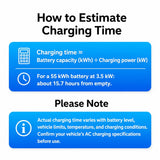Type 2 EV Charger 16A 7kW – EU Standard Home Charging Station for Electric Vehicles