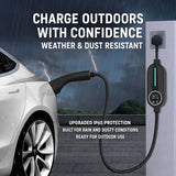 UK Standard 13A Portable EV Charger – British Plug Charging Gun for Electric Vehicles, Home Mobile Connector
