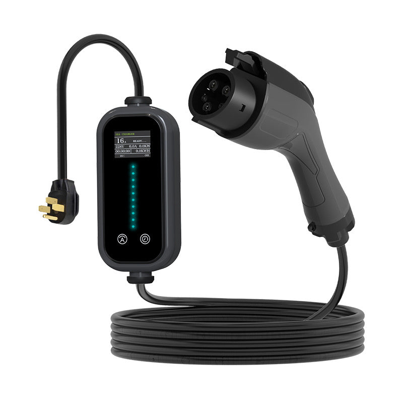 Custom J1772 EV Charger 16A/48A – US Standard Home Charging Gun with OEM LOGO Customization & Wholesale for Global Export