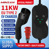 Type 2 EV Charger 16A 11kW – EU Standard Home Charging Station for Electric Vehicles