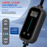 Custom J1772 EV Charger 16A/48A – US Standard Home Charging Gun with OEM LOGO Customization & Wholesale for Global Export