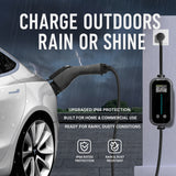 J1772 EV Charger 16A/48A – US Standard Home Charging Gun with Adjustable Current, Wholesale for Global Export