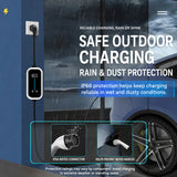 EU Standard Type 2 EV Charger 16A 7kW – Home Electric Vehicle Charging Station with Type 2 Cable