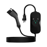 J1772 EV Charger 16A/32A 7.68kW – US Standard Home Charging Station with LED Display, IP66 Waterproof & Flame-retardant Shell for Global Export