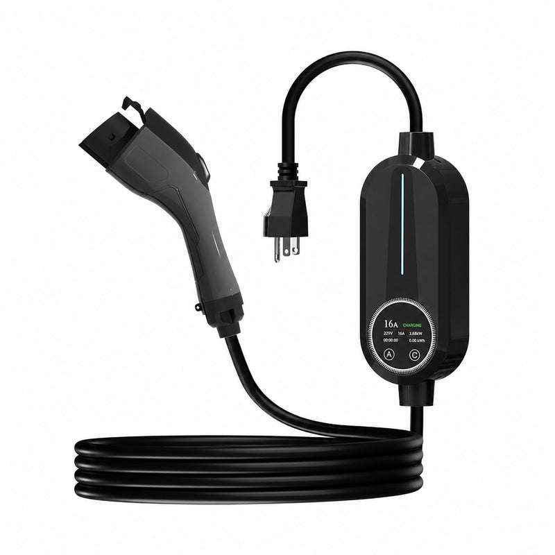 J1772 EV Charger 16A/32A 7.68kW – US Standard Home Charging Station for Electric Vehicles