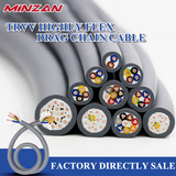TRVV Stranded 2 3 4 Core 2*0.3mm 2*0.5mm Copper Core Wire PVC Insulate TRVV High Flexible Cable
